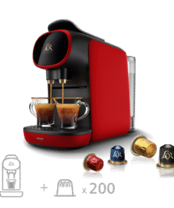Lot machine L'OR BARISTA® Sublime Rossa + 200 capsules
