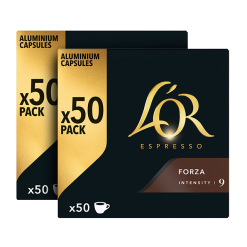 L'OR Espresso Espresso Forza - 100 Capsules De Café