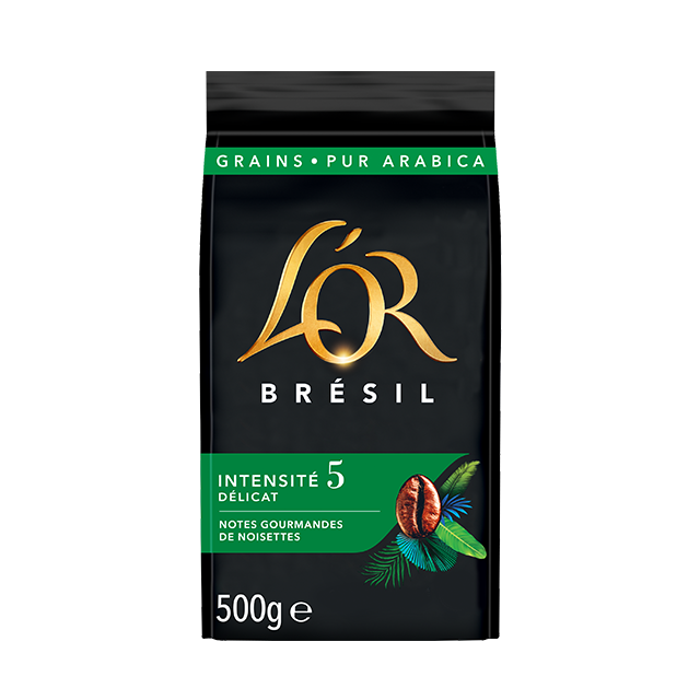 L'OR Espresso Café En Grain Brésil – 500G