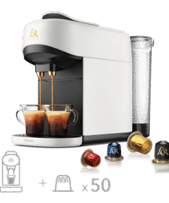 Lot L’OR BARISTA Absolu Satin White + 50 capsules