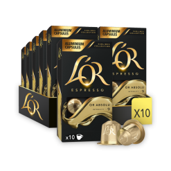 L'OR Espresso Espresso Or Absolu – 100 Capsules De Café