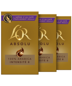 Lot de 12 – Café moulu Absolu - 12x250g