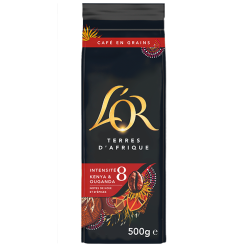 L'OR Espresso Café En Grain Terre D’Afrique 500G