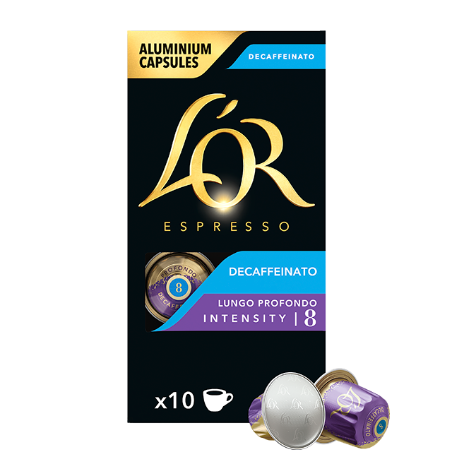 L'OR Espresso Lungo Profondo Decaffeinato