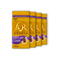 L'OR Espresso Café En Grain Absolu 10 - 4X1Kg