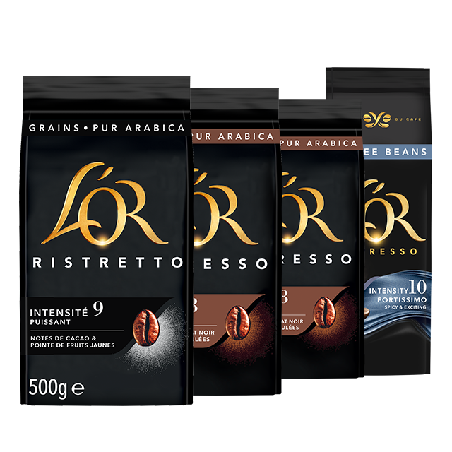 L'OR Espresso Assortiment Grains Intense - 4X500G