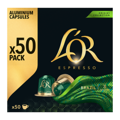 L'OR Espresso Espresso Brazil - 50 Capsules De Café