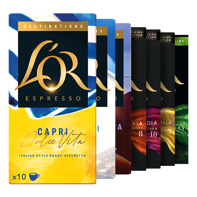 L'OR Espresso Sélection Destinations & Origines