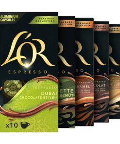 Sélection Cafés Aromatisés – 90 capsules de café