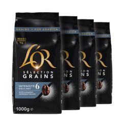 L'OR Espresso Café En Grain Sélection - 4X1Kg
