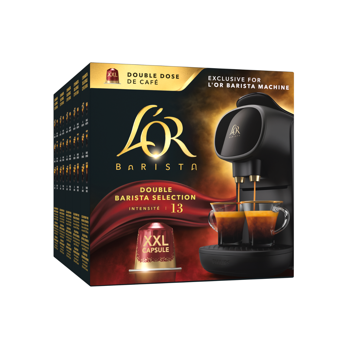 L'OR Espresso Double Selection Barista - 50 Capsules De Café