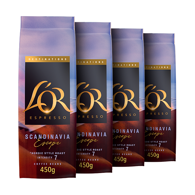 L'OR Espresso Scandinavia Escape 4 X 450G