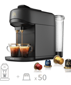 Lot L’OR BARISTA Absolu Deep Black + 50 capsules