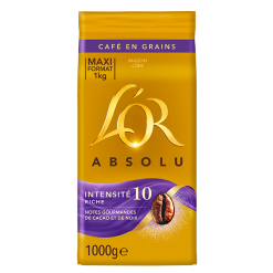 L'OR Espresso Café En Grain Absolu 10 – 1Kg