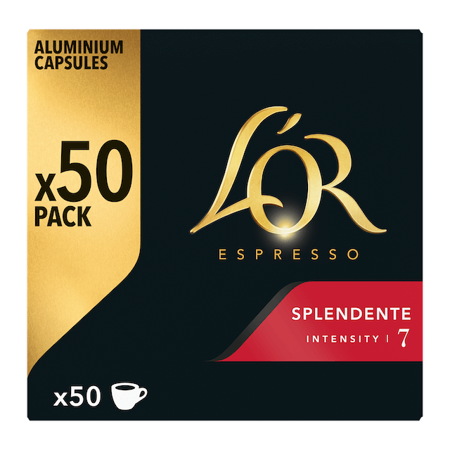 L'OR Espresso Espresso Splendente - 50 Capsules De Café
