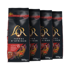 L'OR Espresso Terres D’Afrique 4 X 500 G